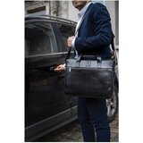  torba poslovna za notebook 15,6" kožna exactive exacompta 17437E crna | Shoptok.si