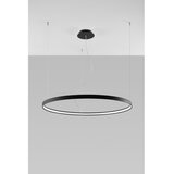 Thoro Crna LED viseća svjetiljka aluminijska &amp;oslash; 110 cm RIO &amp;ndash; Slike