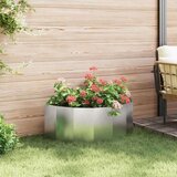  Cvetlično korito srebrna 90 x 45 x 35 cm Nerjaveče jeklo, (5000207608) | Shoptok.si