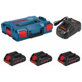 Bosch Professional 3 db 18V 4,0Ah ProCORE baterija + GAL 1880 brzi punjač, L-Boxx | shoptok.hr