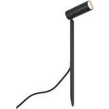 QAZQA Vrtni reflektor s konico črn 40 cm vklj. LED nastavljiv IP65 vklj. kabel in vtič - Carl Cene