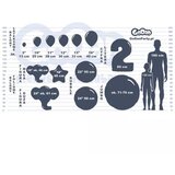 Beauty Charm Set 10 kovinsko roza balonov - 30 cm | Shoptok.si