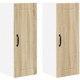 vidaXL Stenska kuhinjska omarica 2 pcs Sonoma hrast 30 x 31 x 80 cm | Shoptok.si