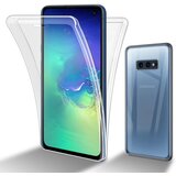 Cadorabo Samsung Galaxy S10e in transparentno - 360° zaščita celotnega telesa - Zaščita spredaj in zadaj, vsestranska zaščita s ščitnikom zaslona, (20860083) | Shoptok.si
