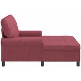  Ležaljka s jastukom Vinska crvena 91 x 157 x 91 cm tkanina | Eponuda.com