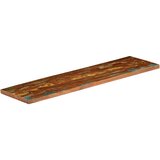 vidaXL Mizna plošča 120x20x3,8 cm pravokotna trden predelan les, (21410855) | Shoptok.si