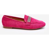 Boto Women's Moccasins with Zircons Fuchsia Ralrika | Shoptok.si
