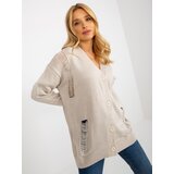 RUE PARIS Cardigan-LC-SW-8042.04X-Beige | Shoptok.si