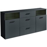 MID.YOU ŠIROKA KOMODA, antracit | Shoptok.si
