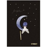 Simpo Zvezek A4 Street Black&amp;Gold, črte z robom, 54 listov, sortirano, 1 kos | Shoptok.si