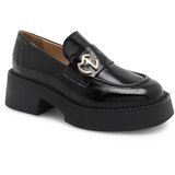 Eva Minge Čevlji brez vezalk LAGOA-24750 Črna | Shoptok.si