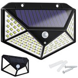  100 LED SMD solarna stenska svetilka s PIR sezorjem gibanja AKCIJA Cene