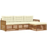  Set vanjskih sofa Prirodna i krem 249 x 162,5 x 73 cm | Eponuda.com