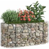  Gabionska povišena gredica od pocinčanog željeza 120x50x50 cm | Eponuda.ba