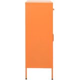 Ormarić za pohranu narančasti 80 x 35 x 101,5 cm čelični | shoptok.hr