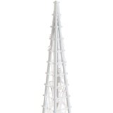 vidaXL Akrilni ukrasni stožac s LED svjetlima hladni bijeli 120 cm | shoptok.hr