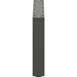  Noge za klub stolić U-oblik 2 kom antracit 70 x (30-31) cm čelik | shoptok.hr
