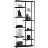CARRYHOME regal 80/188/30 cm črna Cene
