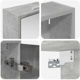  Set ormarića za kupaonicu 3 kom. 126 x 16 x 62.5 cm | shoptok.hr