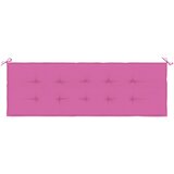  Jastuk za vrtnu klupu ružičasti 150x50x4 cm od tkanine Oxford | Eponuda.com