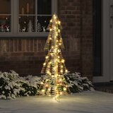  Božićno drvce s 100 LED svjetlima Topla bijela 120 cm PET | shoptok.hr