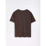 Sinsay Pamučna majica s izvezenim tekstom "Macchiato" | shoptok.hr