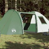vidaXL Šator za kampiranje za 6 osoba zeleni 466x342x200 cm taft 185T Cijene