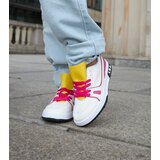 Gemre White and pink sneakers with a yellow tongue Archie | shoptok.hr