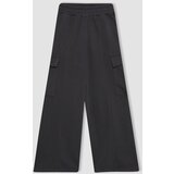 Defacto Girl's Wide Leg Cargo Sweatpants Cene