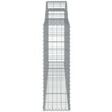  Obokana gabionska košara 20 kos 300x30x100/120cm cinkano železo, (20757770) | Shoptok.si