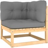 Maison Chic Seti vrtnega pohištva - Vrtna garnitura - Vrtni pohištvo set 2-delna z blazinami trdna borovina, (21810368) | Shoptok.si