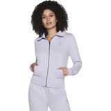 Skechers Športne jope in jakne The Hoodless Hoodie Diamond Jacket Vijolična | Shoptok.si