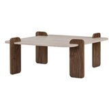 Hanah home Sto za dnevnu sobu Marais Travertine Venezia Walnut | Eponuda.com