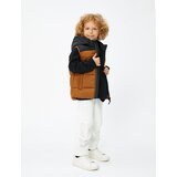 Koton Inflatable Vest with a Hooded Color Block Pocket, Zipper | shoptok.hr