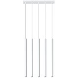 Sollux Lighting SL.0468 - visilica na sajli PASTELO 5xG9/8W/230V bela Cene