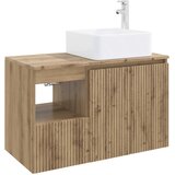 Set namještaja za kupaonicu 2 kom. Hrast artisan Smeđa 49.5 x 41 x 80 cm | Shoptok.si