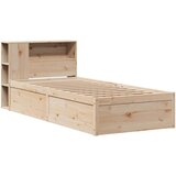 vidaXL Okvir kreveta bez madraca 75 x 190 cm od masivne borovine | shoptok.hr