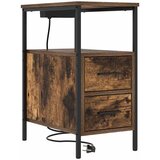 Noćni ormar s ladicama 2 pcs Dimljeni hrast 30 x 48 x 61 cm | shoptok.hr