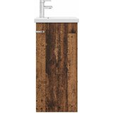  Kupaonski umivaonik s sudoperom Staro drvo 42 x 40 x 84,5 cm | shoptok.hr