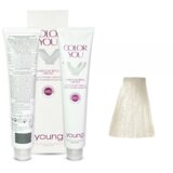 YOUNG Farba za kosu No.12.1 Ultra ash superlightener, 100ml Cene