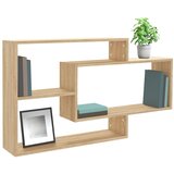  Zidne police boja hrasta sonome 104x20x58,5cm konstruirano drvo | shoptok.hr