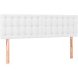  Krevet box spring s madracem LED bijeli 140x190 cm umjetna koža | shoptok.hr