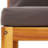  Vrtni dvosjed s jastucima od masivnog bagremovog drva | shoptok.hr