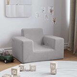  Dječja fotelja svjetlosiva od mekanog pliša | shoptok.hr