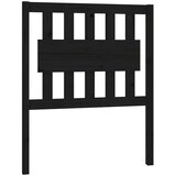  Uzglavlje za krevet crno 80,5 x 4 x 100 cm od masivne borovine | Eponuda.ba