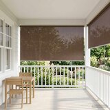  Vanjska roleta 90% blokada UV zraka Sivosmeđa 400 x 140 cm HDPE | shoptok.hr