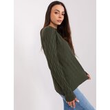 Wool Fashion Italia Sweater-AT-SW-2326.37X-dark khaki Cijene