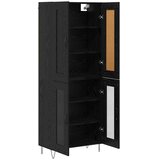  Highboard Crni hrast 69,5 x 34 x 180 cm Konstruirano drvo | shoptok.hr