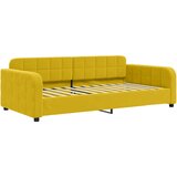  Dnevni krevet s madracem žuti 90 x 200 cm baršunasti | shoptok.hr