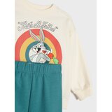 Sinsay Pamučni komplet: crewneck dukserica i jogger hlače s printom Looney Tunes | shoptok.hr